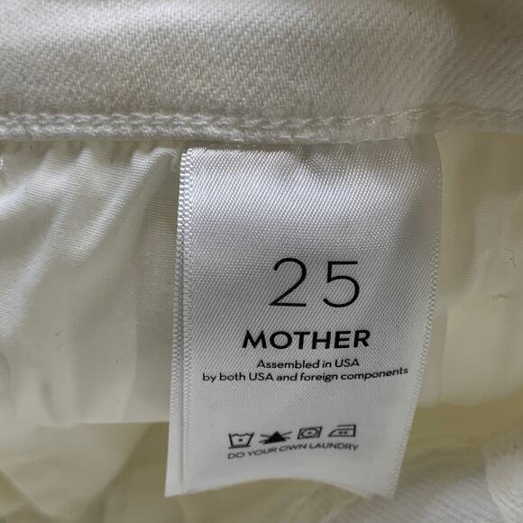 Mother Jeans Womens 25 Denim Fairest Of Them All The All Hustler Ankle Fray - Picture 7 of 11